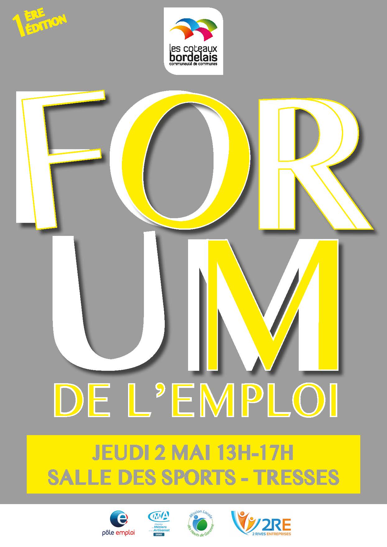 flyer forum emploi 2019 Page 1
