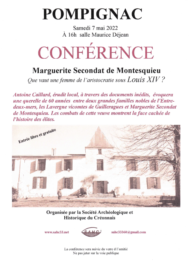 Conférence 07 mai 2022