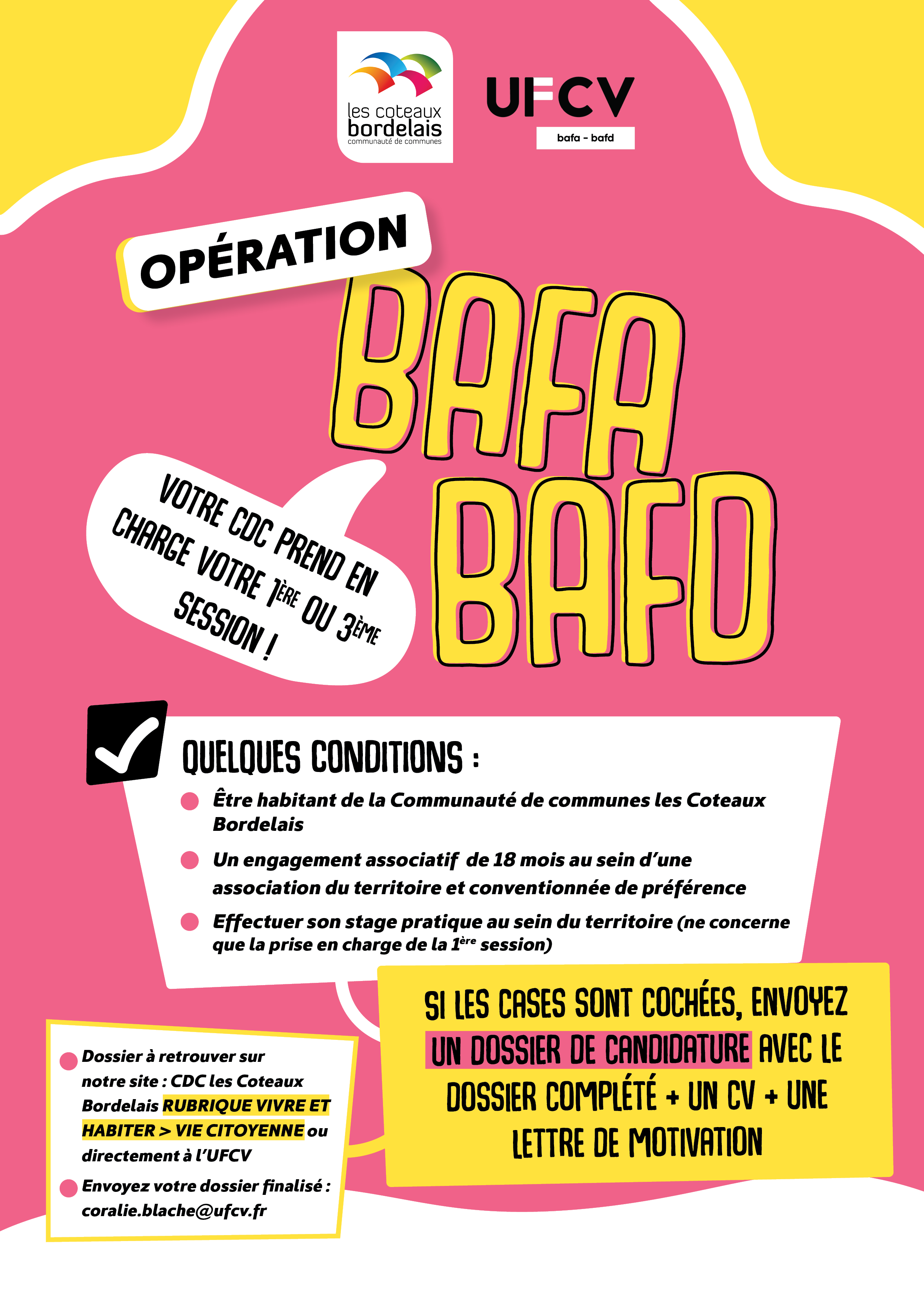 Dispositif BAFA BAFD