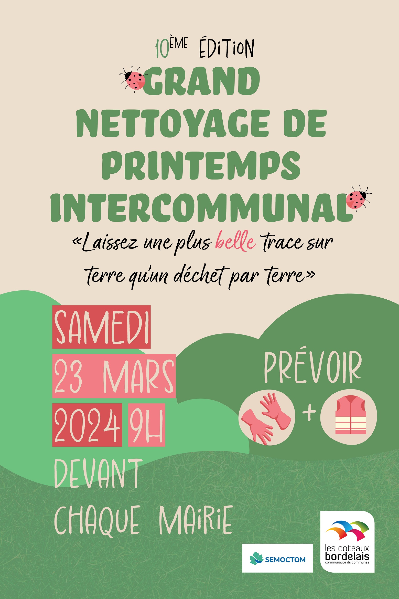 Grand nettoyage de printemps