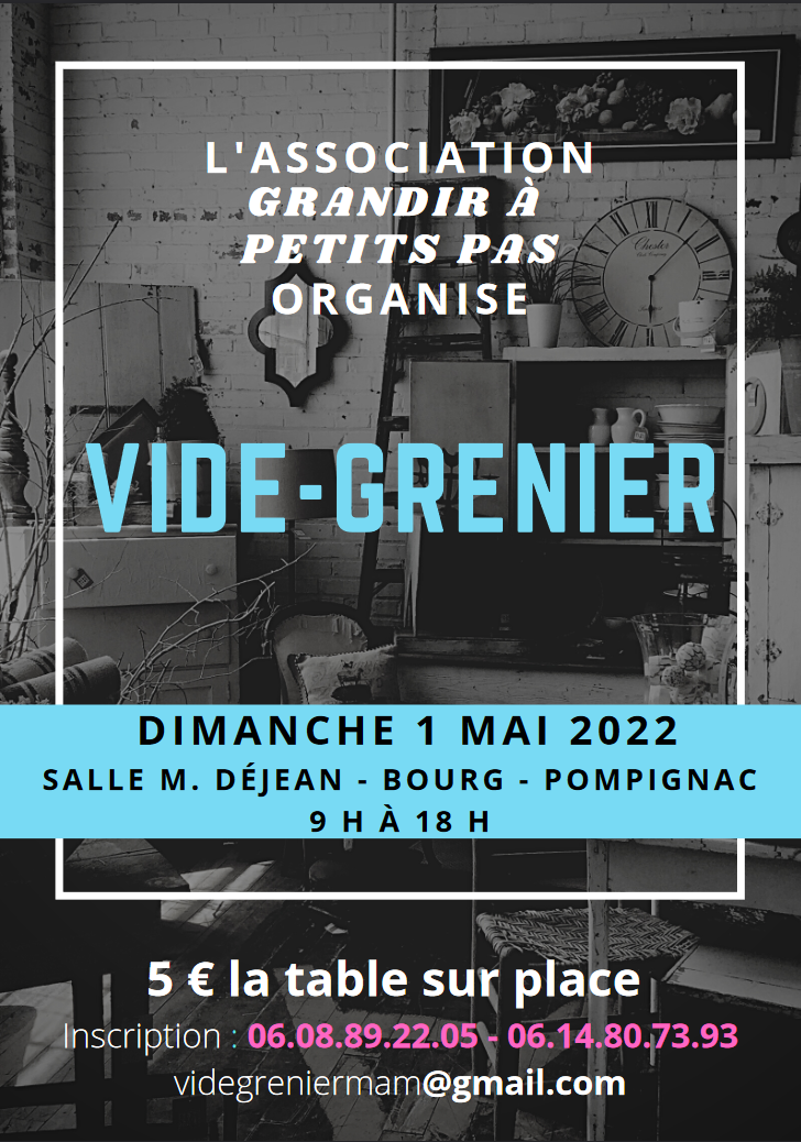 Vide grenier avril 2022