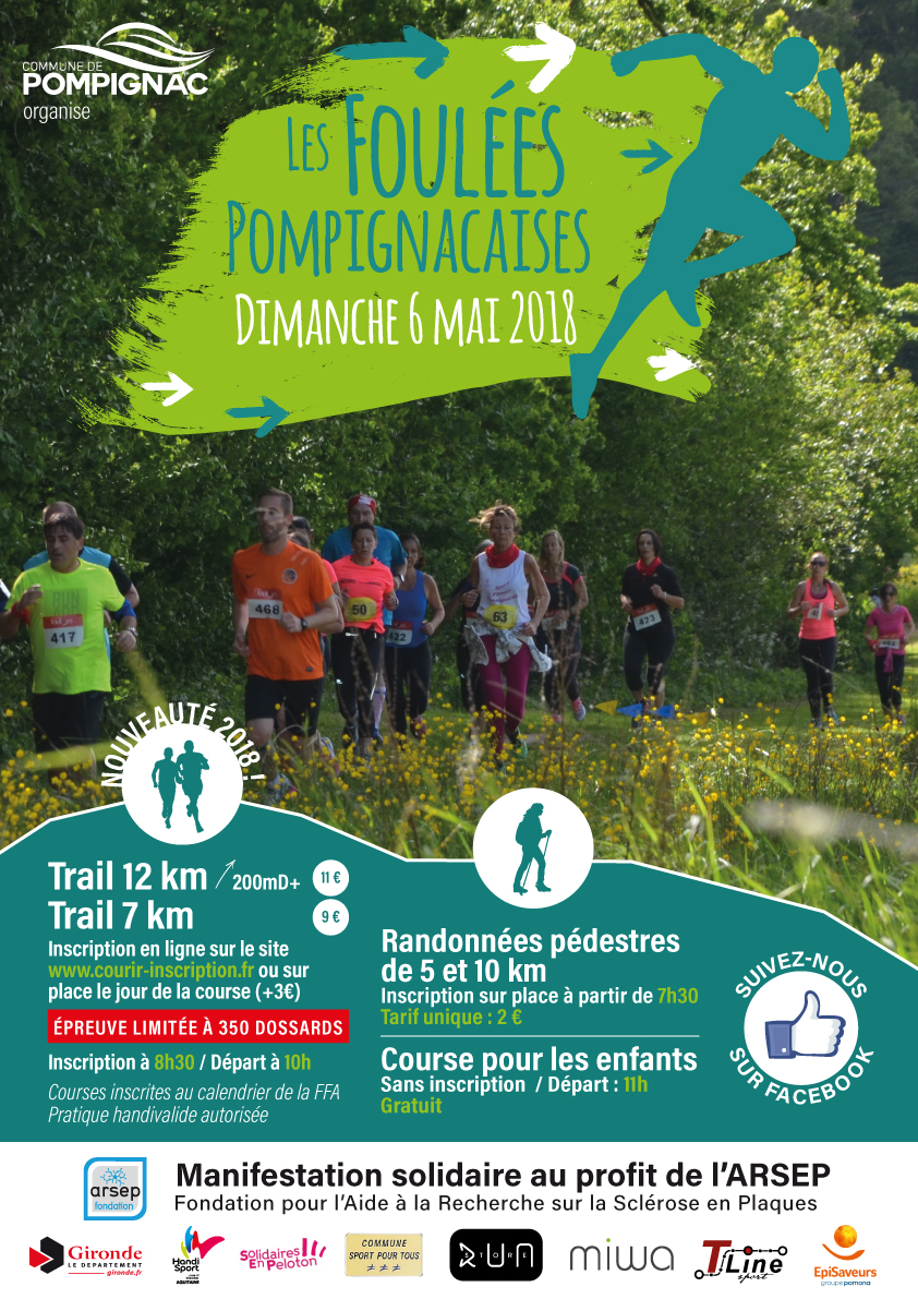 Affiche-Foulees2018 trails A3