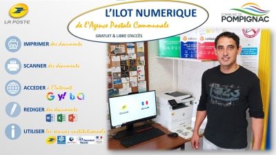 Ilot numérique de l&#039;Agence postale communale