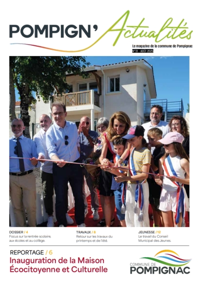 Le POMPIGN'Actualités n°31 de Aoûtest en ligne - LE MAG