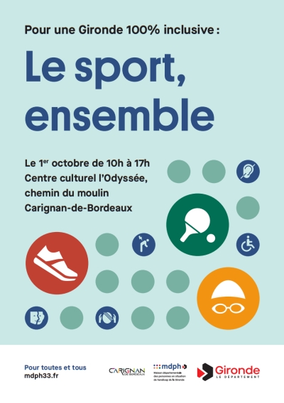 Le sport ensemble pour une Gironde 100% inclusive