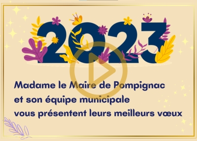 Les voeux de Mme le Maire en vidéo - 27 01 2023