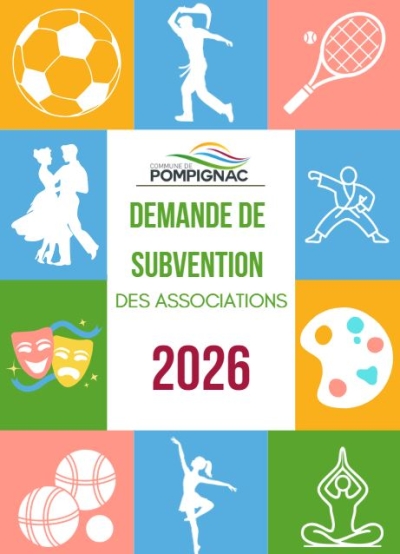 Associations : le dossier de demande de subvention pour 2026 est en ligne