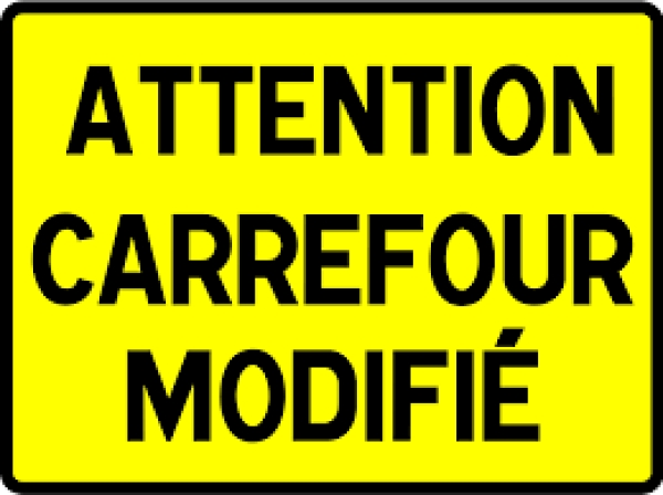 CARREFOUR MODIFIÉ