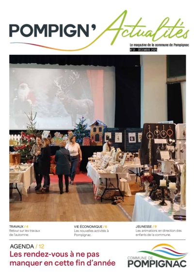 Le POMPIGN'Actualités n°32 de décembre est en ligne - LE MAG